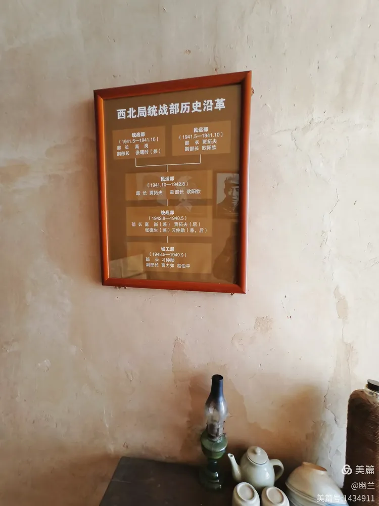 参观延安西北局旧址